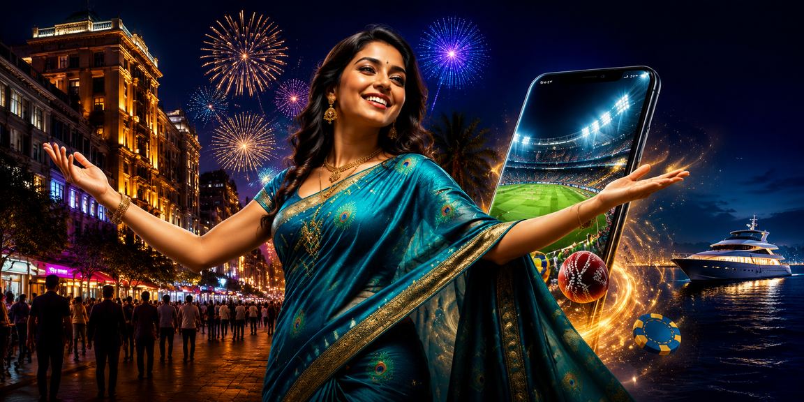 Live casino dealer interacting with players in India